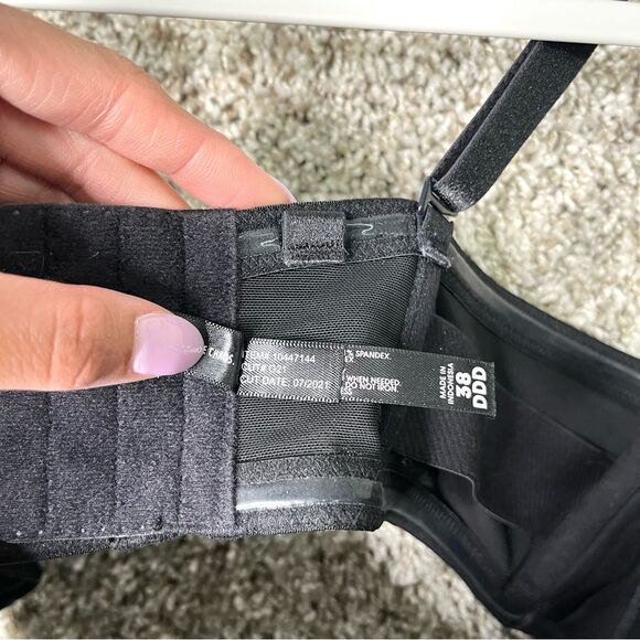 Torrid Bra Women’s 38DDD Curve Black Lace Bombshell Everyday Strapless Push-Up - Picture 6 of 7